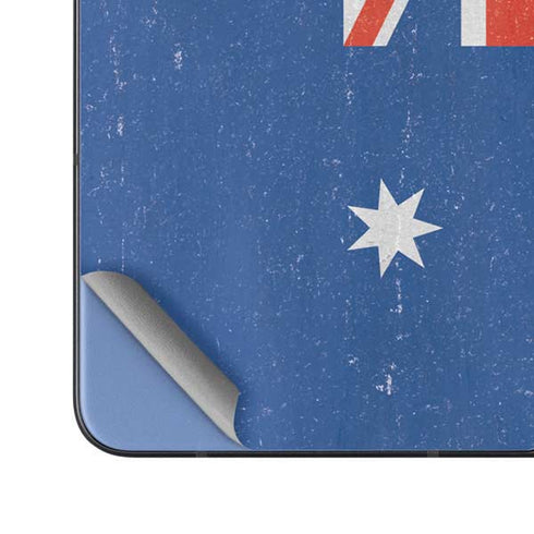 Australia Flag Distressed Galaxy Z Fold5 5G Skin